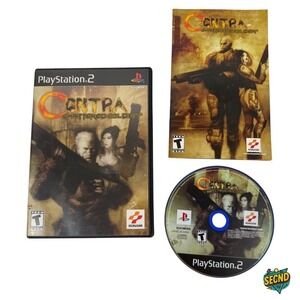 Contra Shattered Soldier PS2 Complete PlayStation 2 Game with Case and Manual